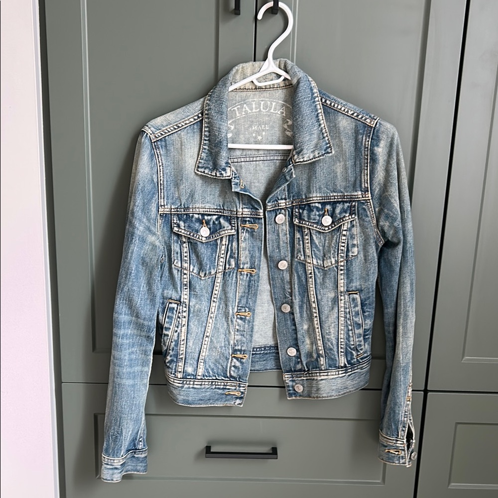 Talula Blue Jean cropped Jacket